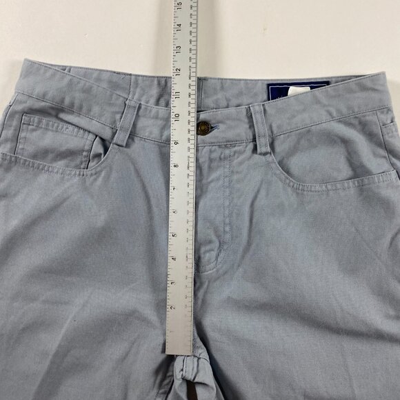 Vineyard Vines Canvas Twill Chino Pants Men's 32 x 32 Cotton Light Blue 5 Pocket - Picture 10 of 13